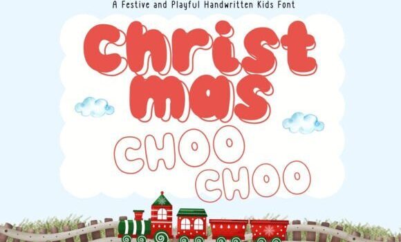 Christmas Choo Choo Font Fonts Free Download Christmas Choo Choo Font - Featured Image