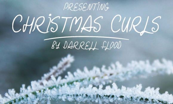 Christmas Curls Font - Featured Image