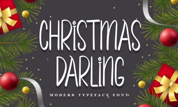 Christmas Darling Font - Featured Image