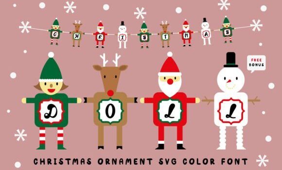 Christmas Doll Font Fonts Free Download