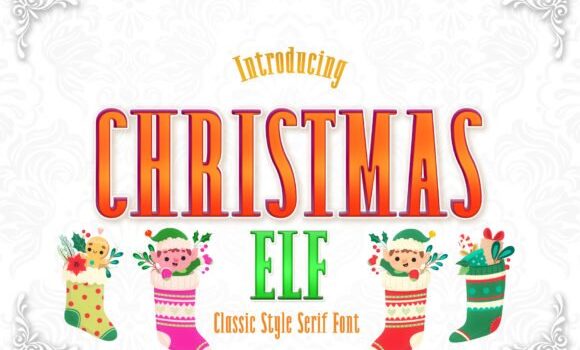 Christmas Elf Font - Featured Image