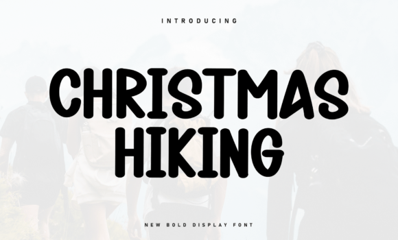 Christmas Hiking Font - Featured Image