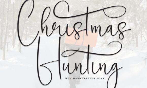 Christmas Hunting Font - Featured Image