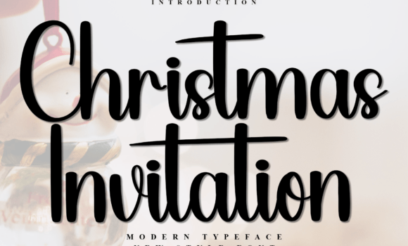 Christmas Invitation Font Fonts Free Download Christmas Invitation Font - Featured Image