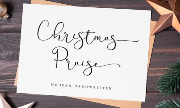 Christmas Praise Font - Featured Image