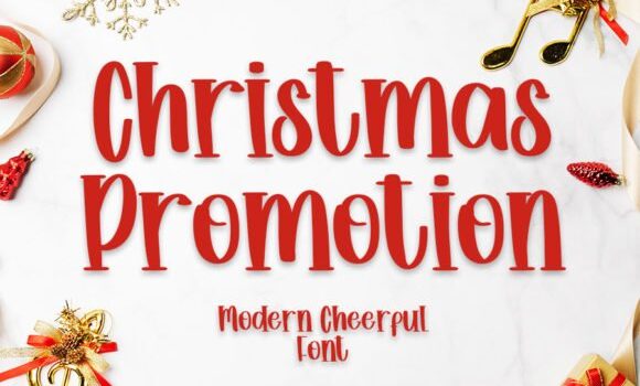 Christmas Promotion Font - Featured Image