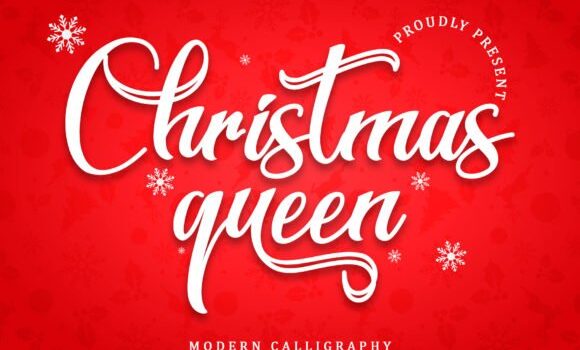 Christmas Queen Font - Featured Image