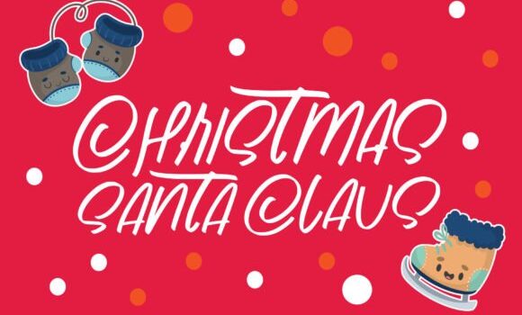 Christmas Santa Claus Font - Featured Image