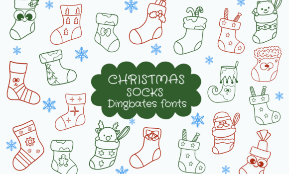 Christmas Socks Font Fonts Free Download Christmas Socks Font - Featured Image