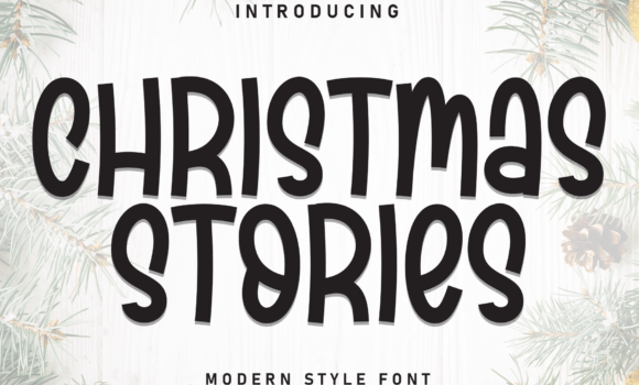 Christmas Stories Font - Featured Image