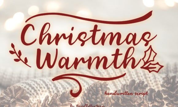 Christmas Warmth Font - Featured Image