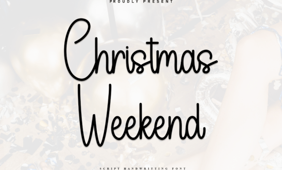 Christmas Weekend Font - Featured Image
