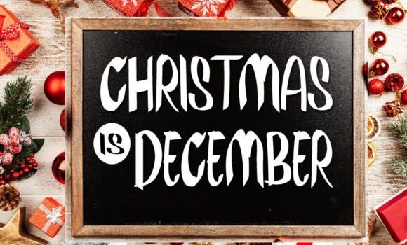 Christmas in December Font - Featured Image