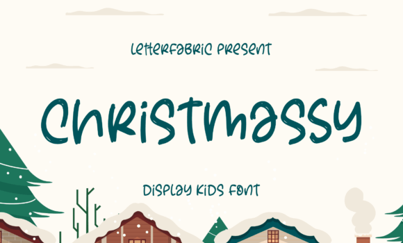 Christmassy Font - Featured Image