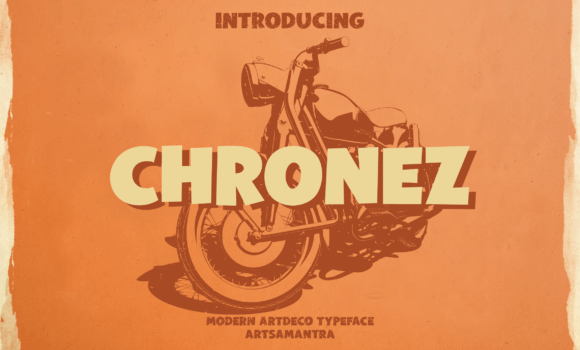 Chronez Font - Featured Image