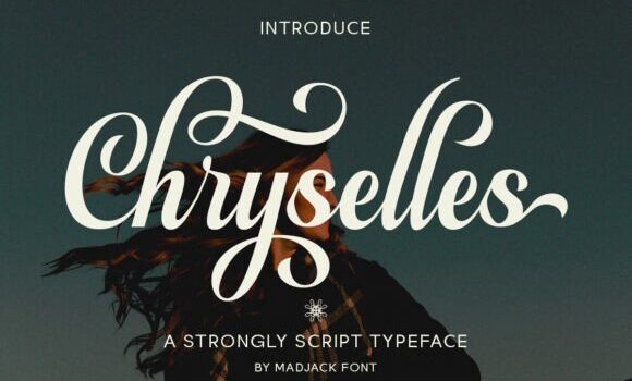 Chryselles Script Font - Featured Image