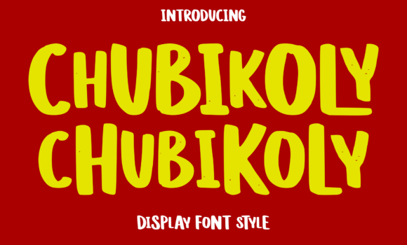 Chubikoly Font Fonts Free Download Chubikoly Font - Featured Image