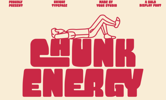 Chunk Energy Font - Featured Image
