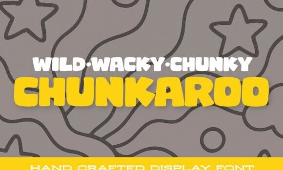 Chunkaroo Font - Featured Image