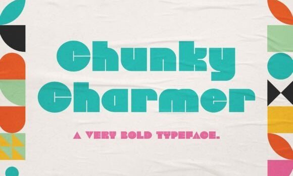 Chunky Charmer Font - Featured Image