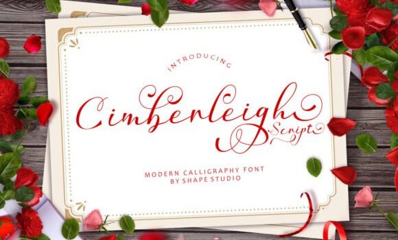 Cimberleigh Script Font - Featured Image