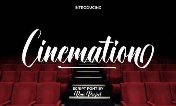 Cinemation Font - Featured Image