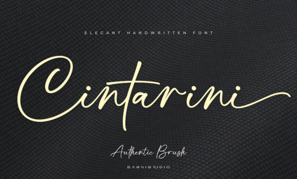 Cintarini Font - Featured Image