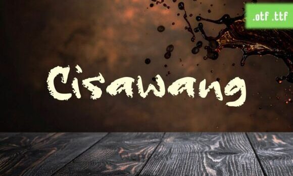 Cisawang Font Fonts Free Download Cisawang Font - Featured Image