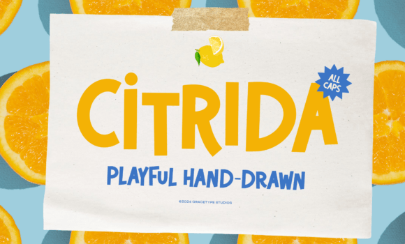 Citrida Font - Featured Image