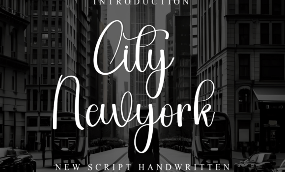 City Newyork Font - Featured Image