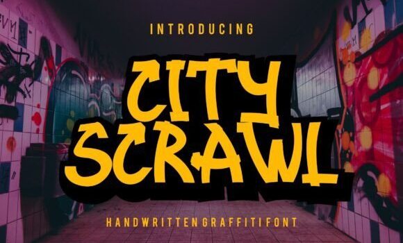 City Scrawl Font Fonts Free Download City Scrawl Font - Featured Image