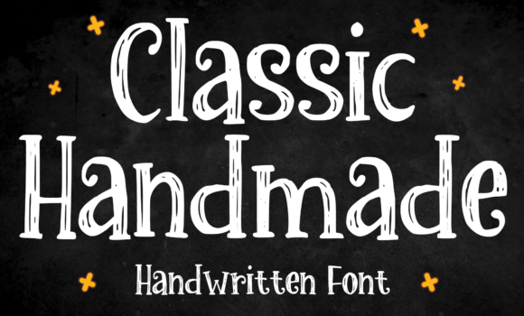 Classic Handmade Font Fonts Free Download