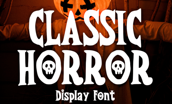 Classic Horror Font - Featured Image