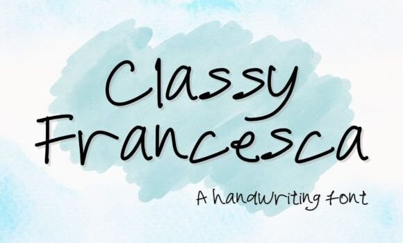 Classy Francesca Font - Featured Image
