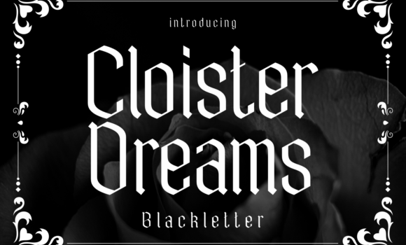 Cloister Dreams Font - Featured Image