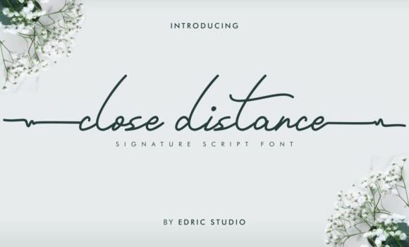 Close Distance Font - Featured Image