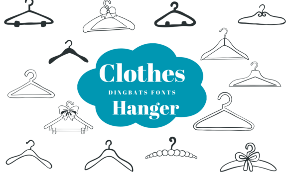 Clothes Hanger Font - Featured Image
