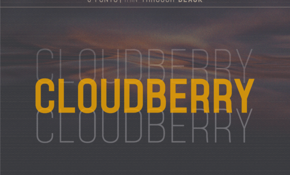 Cloudberry Font - Featured Image