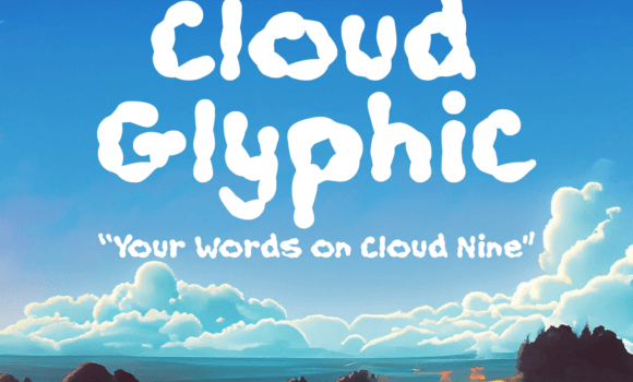 Cloudglyphic Font Fonts Free Download Cloudglyphic Font - Featured Image