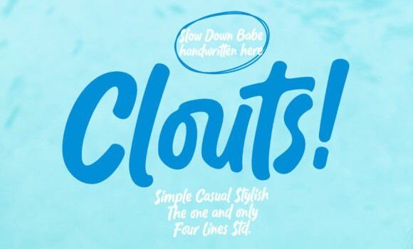 Clouts! Font - Featured Image