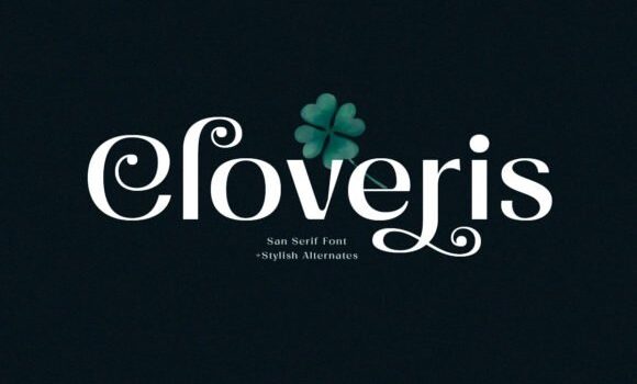 Cloveris Font Fonts Free Download Cloveris Font - Featured Image