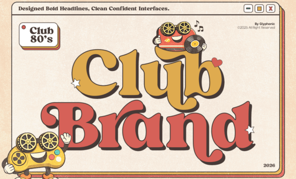 Club Brand Font Fonts Free Download Club Brand Font - Featured Image
