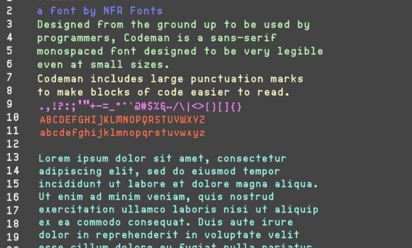 Codeman Font Fonts Free Download Codeman Font - Featured Image