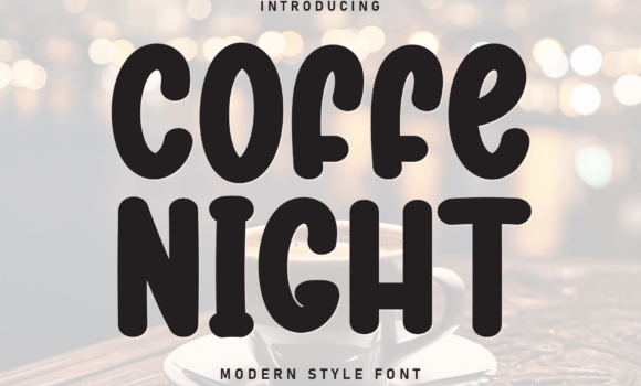Coffe Night Font Fonts Free Download Coffe Night Font - Featured Image