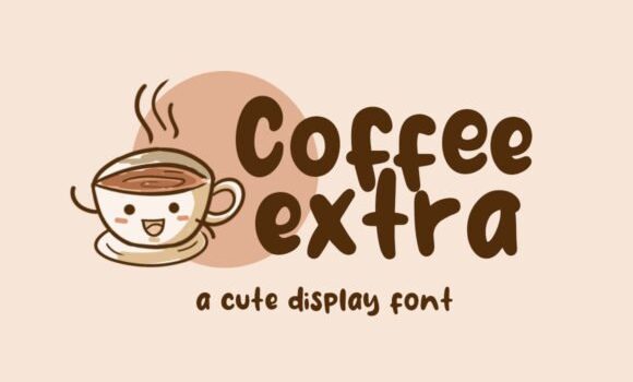 Coffee Extra Font - Featured Image