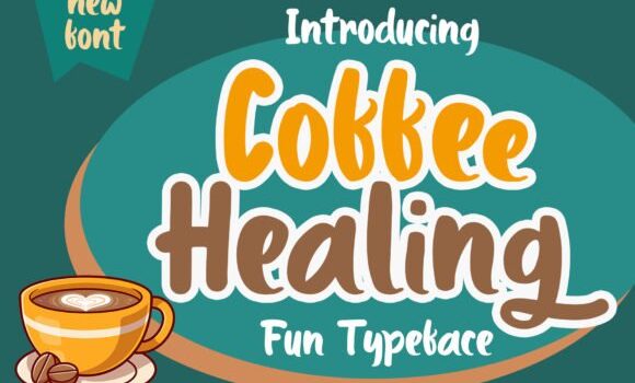 Coffee Healing Font - Featured Image