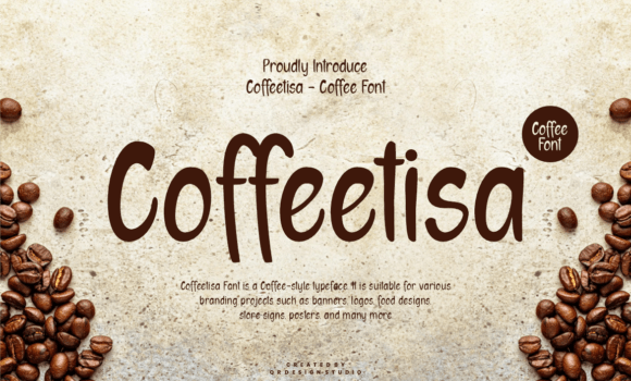Coffeetisa Font - Featured Image