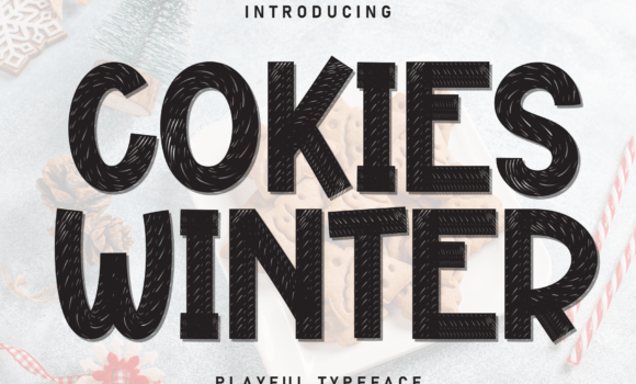 Cokies Winter Font - Featured Image