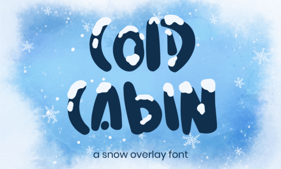 Cold Cabin Font - Featured Image