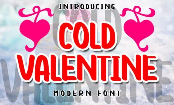 Cold Valentine Font - Featured Image
